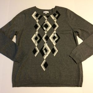 Charter Club Sweater Ladies Size XXL Gray